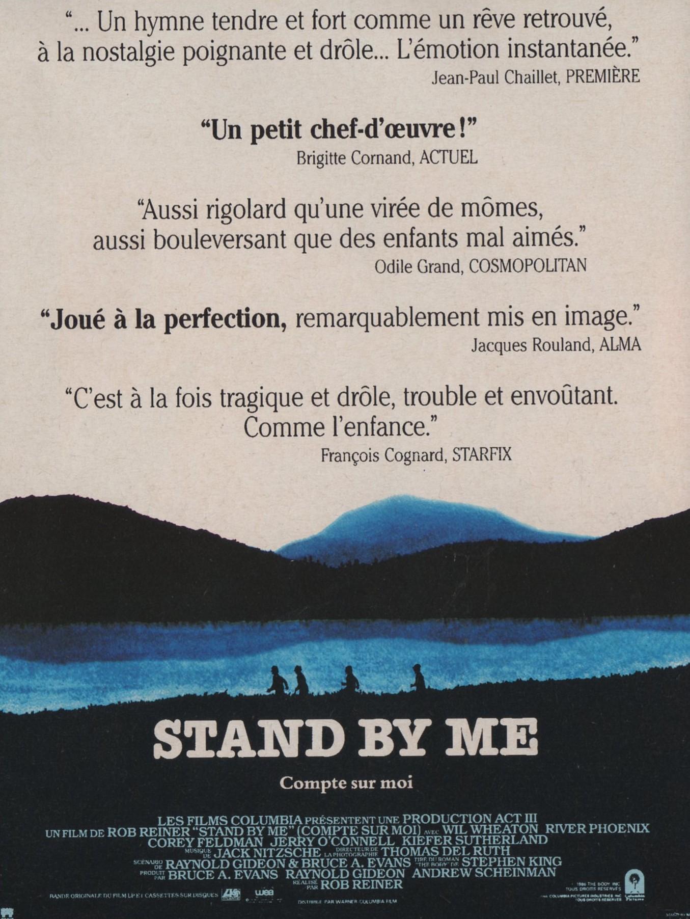 Постер фильма Останься со мной | Stand by Me