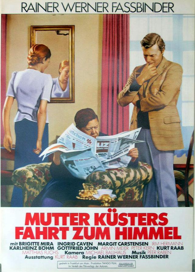 Постер фильма Матушка Кюстерс отправляется на небо | Mutter Kusters' Fahrt zum Himmel