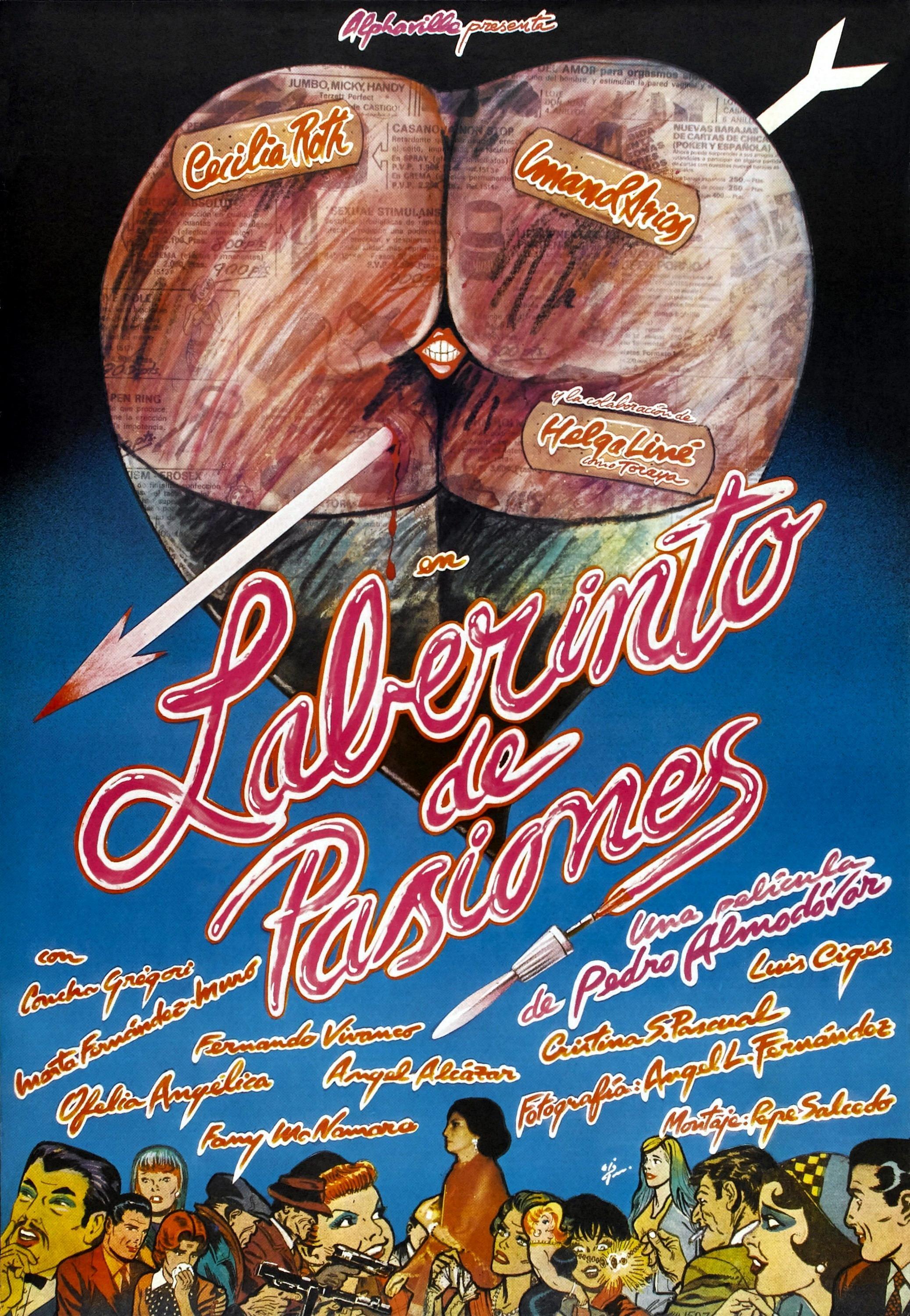 Постер фильма Лабиринт страстей | Laberinto de pasiones