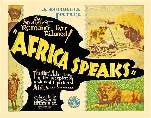 Постер фильма Africa Speaks!