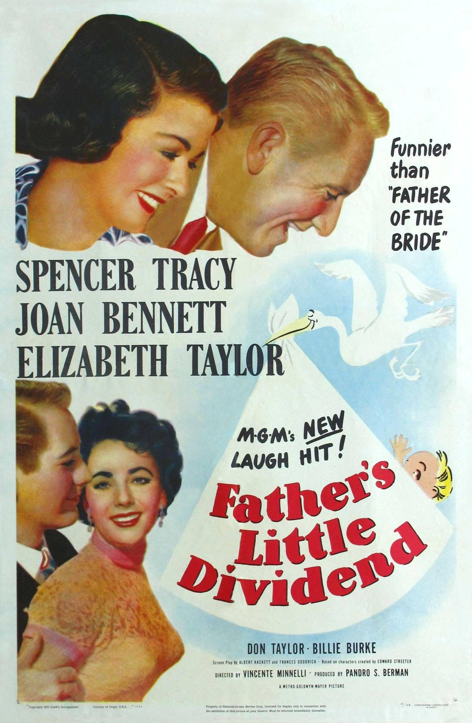 Постер фильма Маленькая прибыль отца | Father's Little Dividend