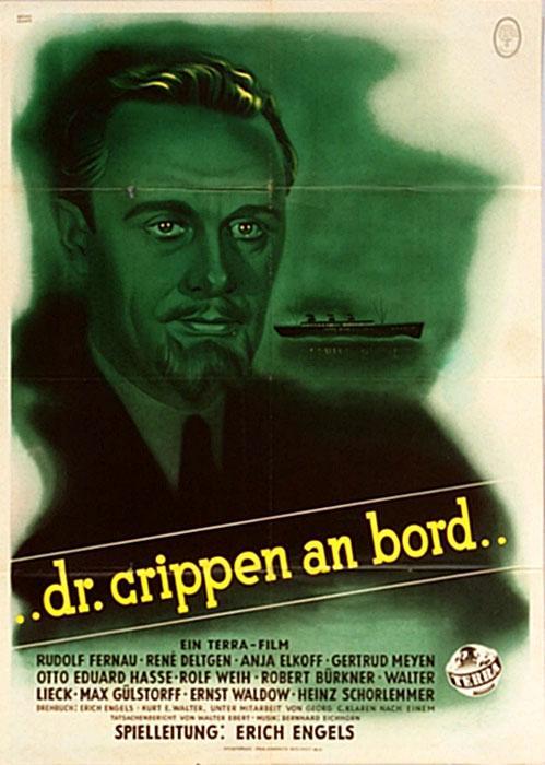 Постер фильма Dr. Crippen an Bord