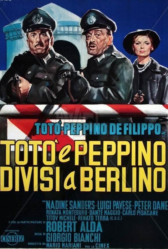 Постер фильма Totò e Peppino divisi a Berlino