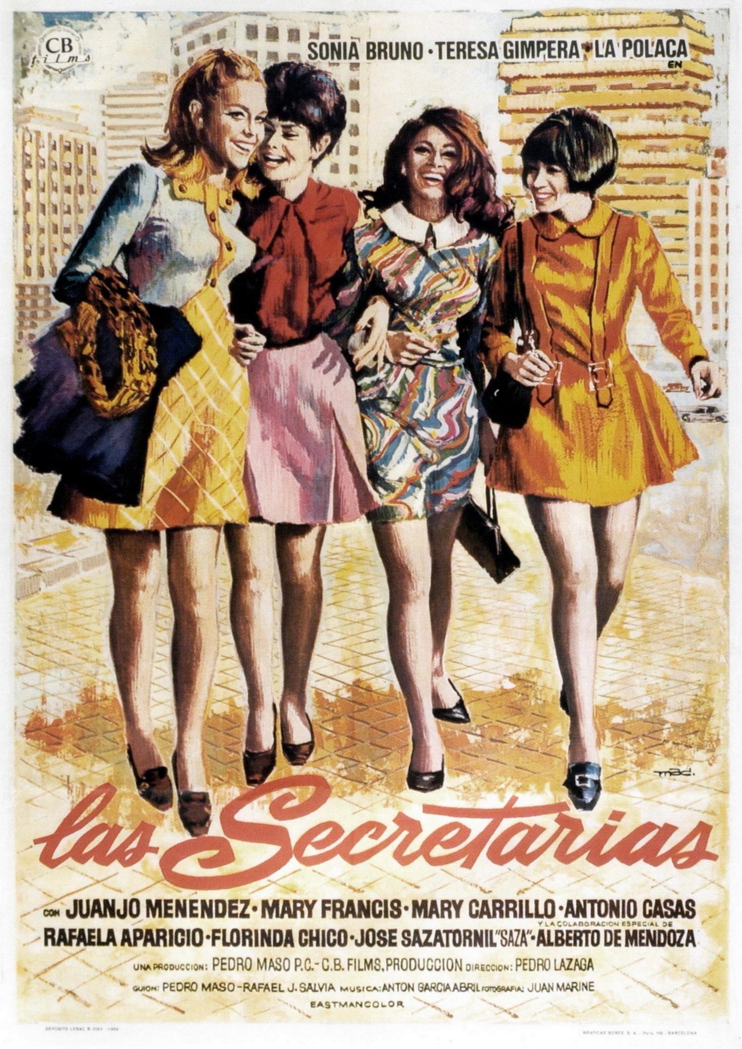 Постер фильма Las secretarias