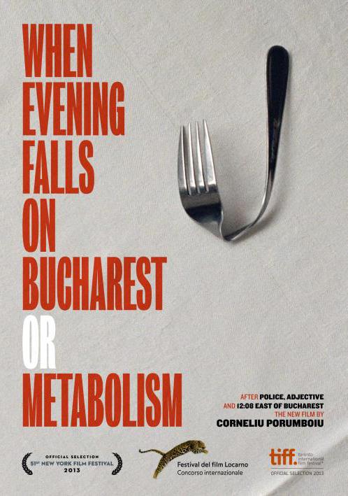 Постер фильма Когда в Бухаресте наступает вечер, или Метаболизм | Când se lasa seara peste Bucuresti sau metabolism