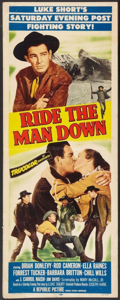 Постер фильма Ride the Man Down