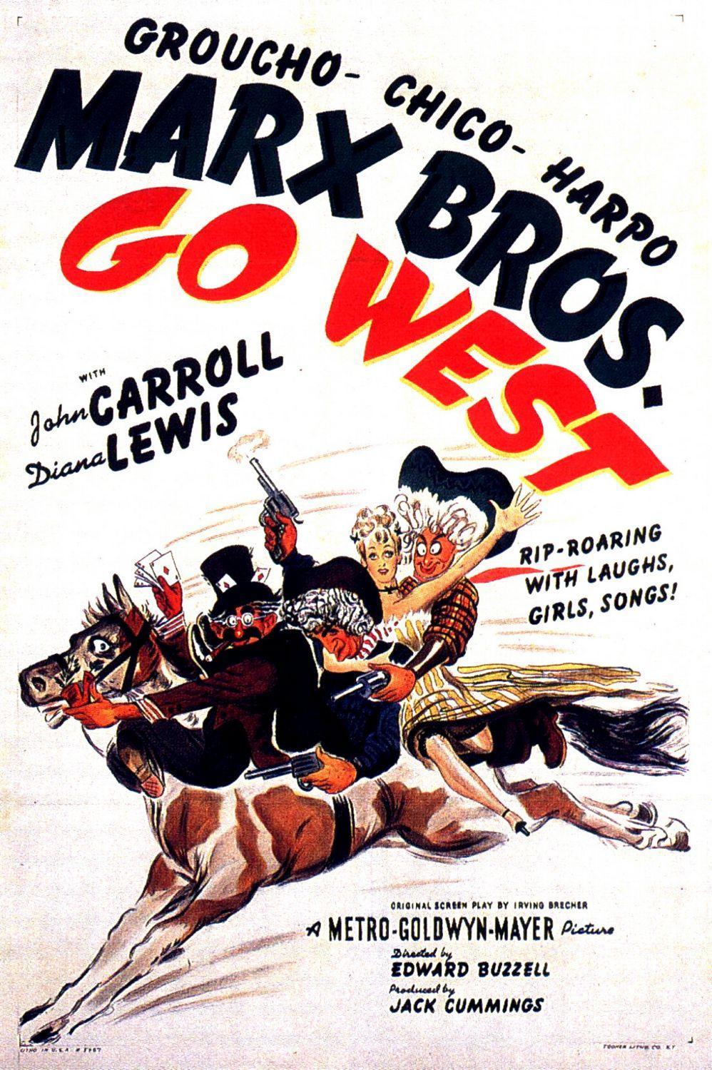 Постер фильма Иди на запад | Go West