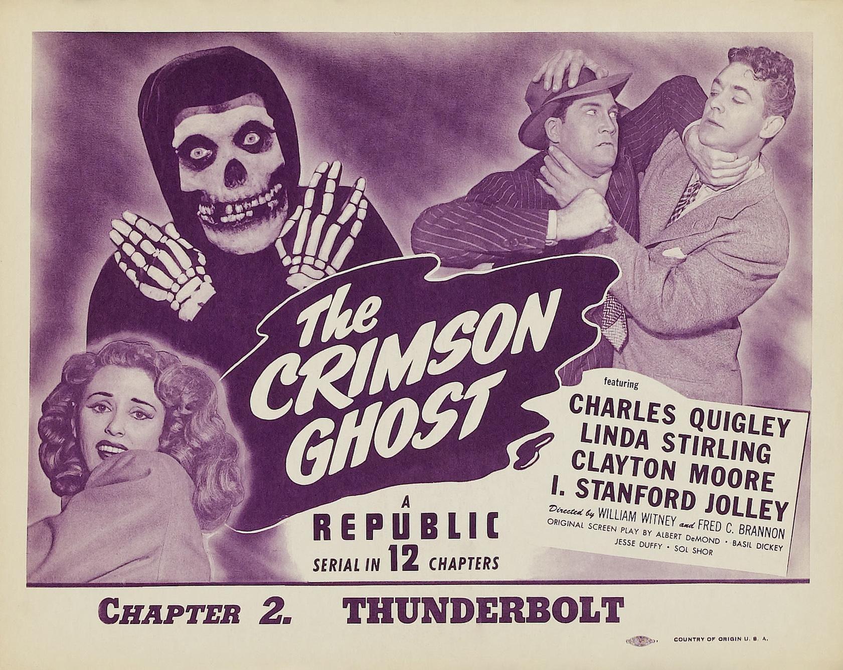 Постер фильма Crimson Ghost