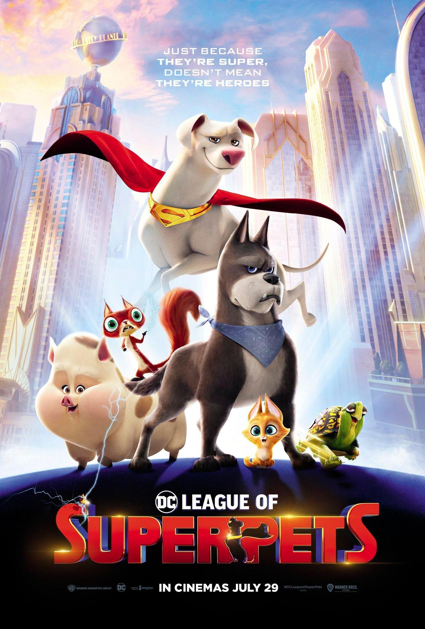 Постер фильма DC Лига Суперпитомцы | DC League of Super-Pets