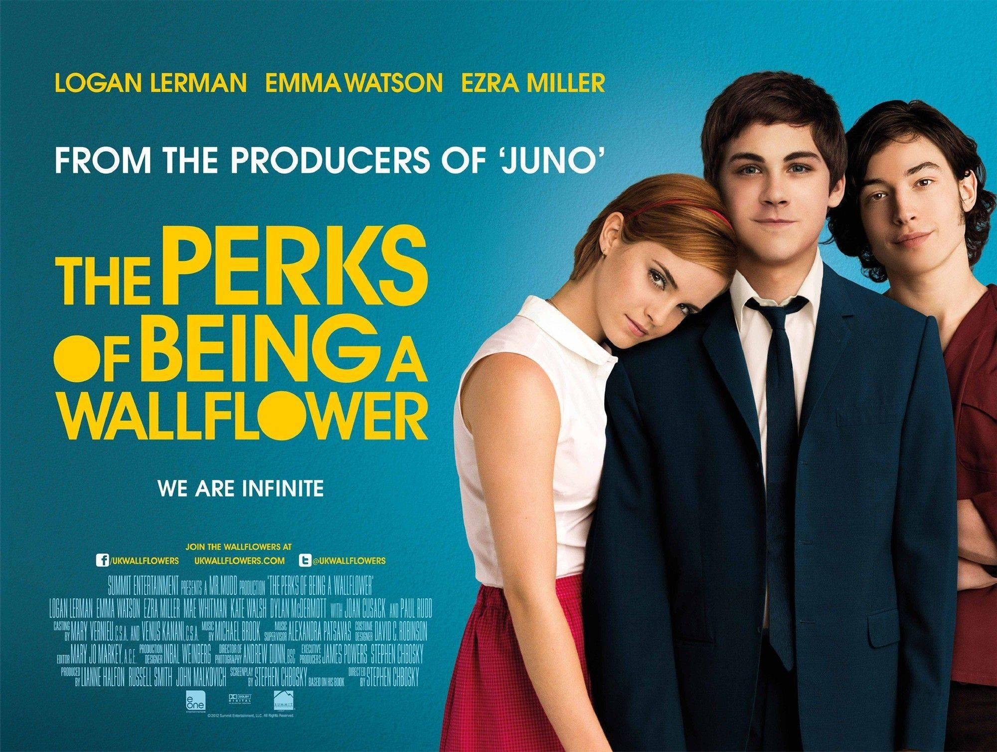 Постер фильма Хорошо быть тихоней | The Perks of Being a Wallflower
