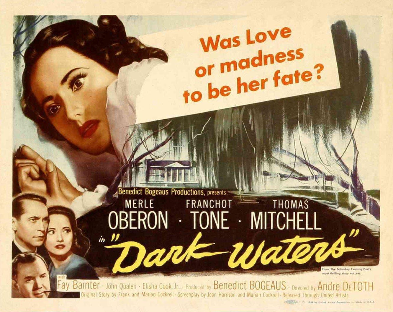 Темные воды 1944 Постер