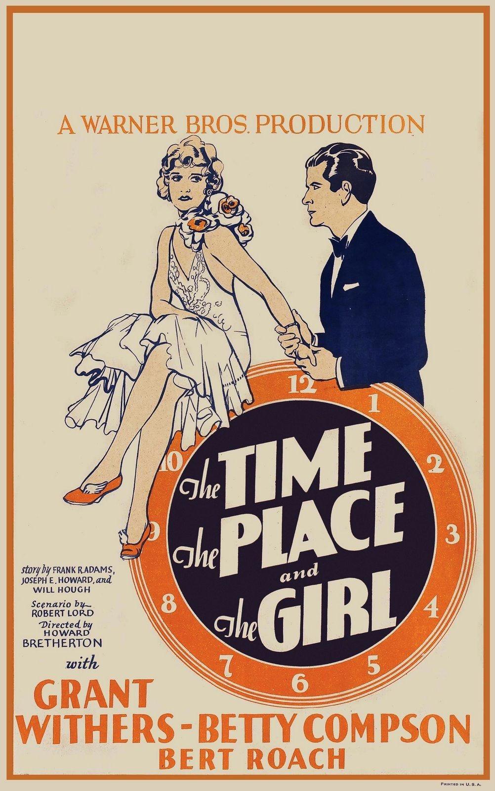 Постер фильма Time, the Place and the Girl