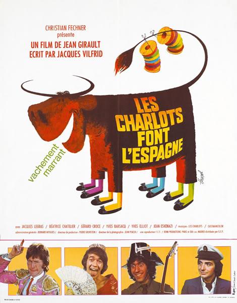 Постер фильма Les Charlots font l'Espagne