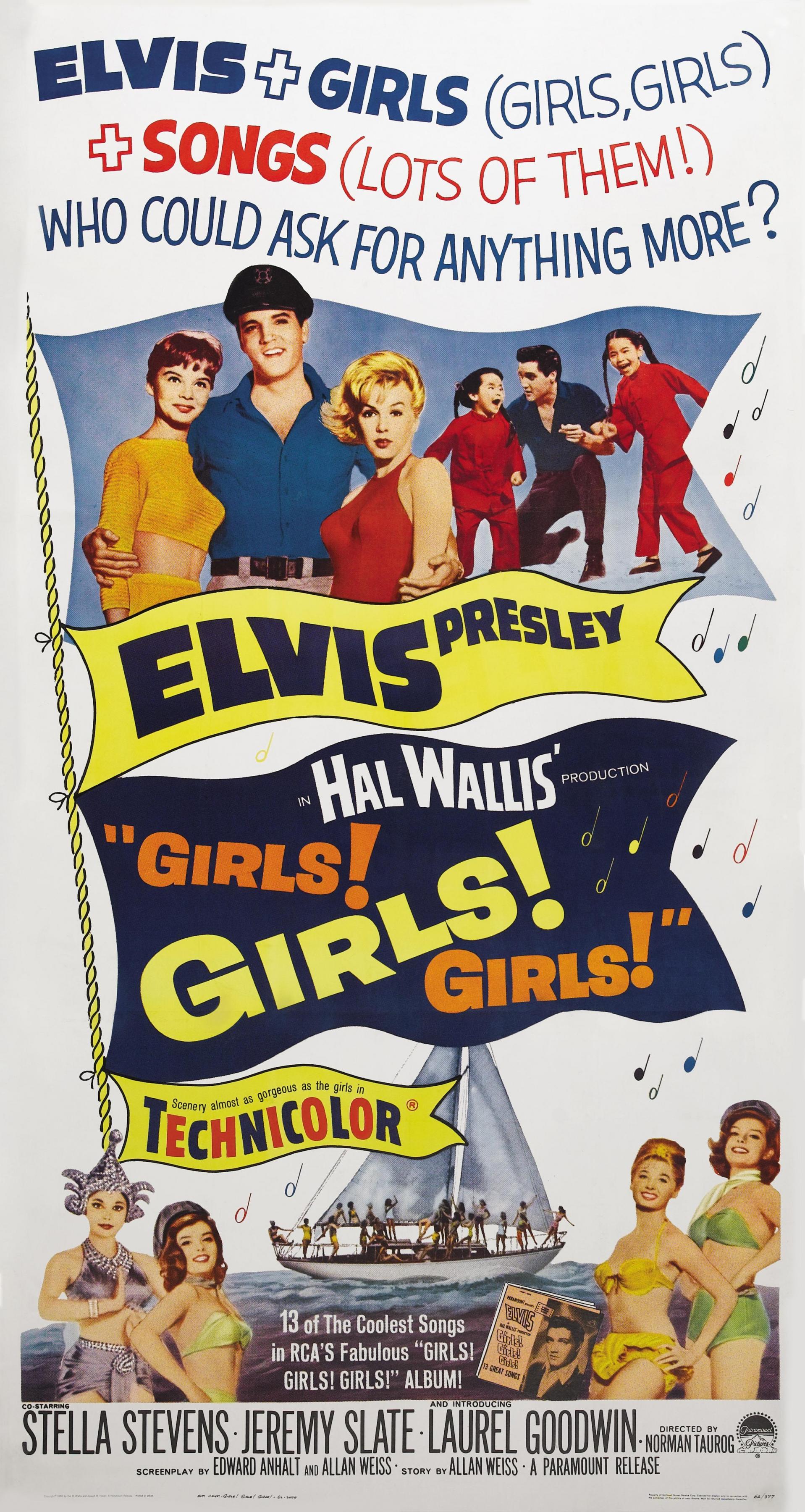 Постер фильма Девочки! Девочки! Девочки! | Girls! Girls! Girls!