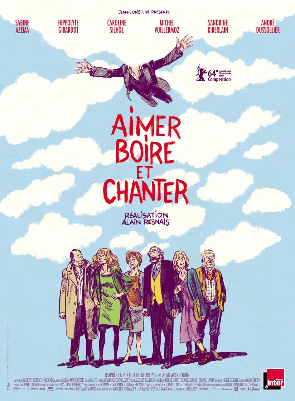 Постер фильма Любить, пить и петь | Aimer, boire et chanter