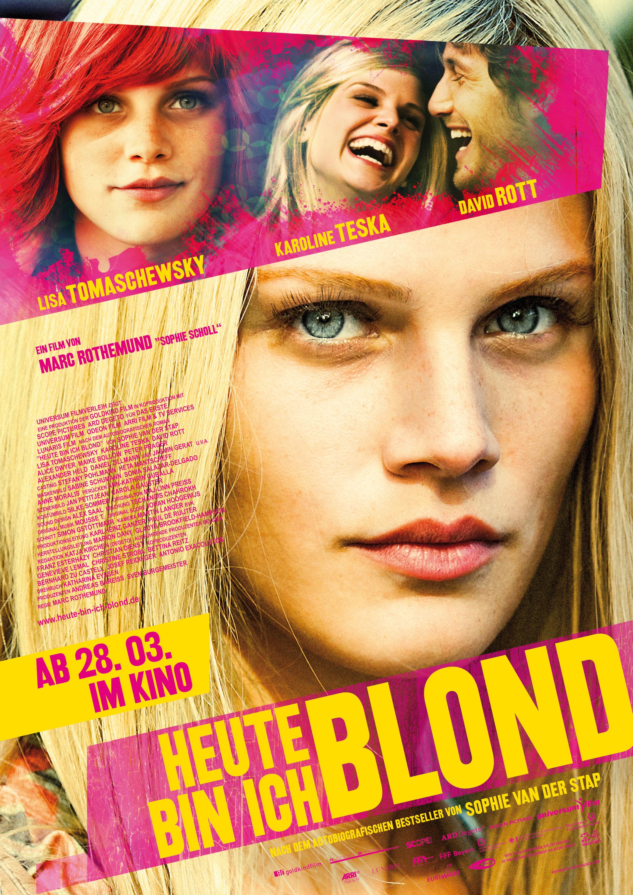 Постер фильма Сегодня я блондинка | Heute bin ich blond