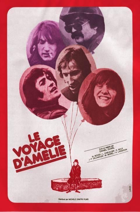 Постер фильма voyage d'Amélie