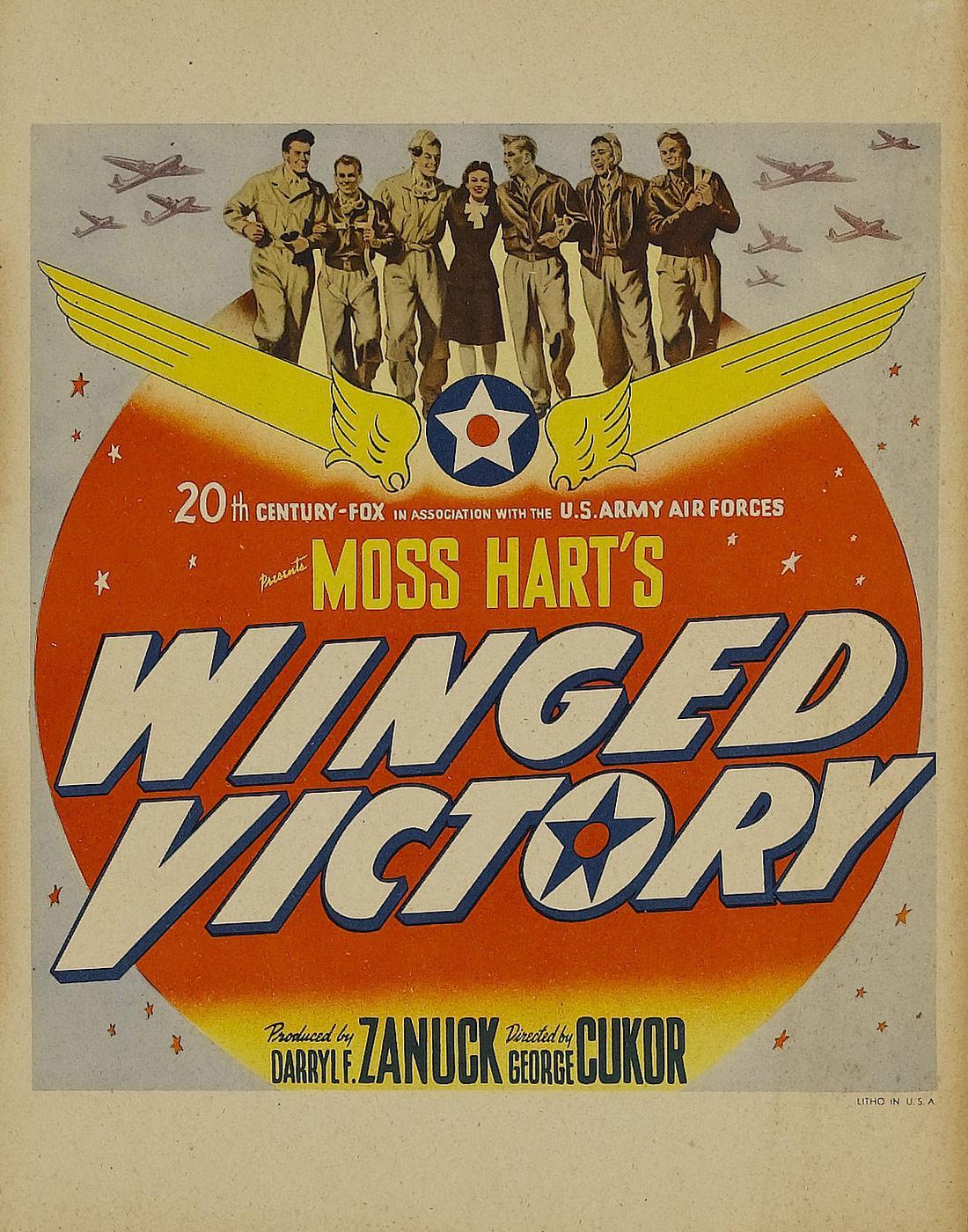 Постер фильма Крылатая победа | Winged Victory