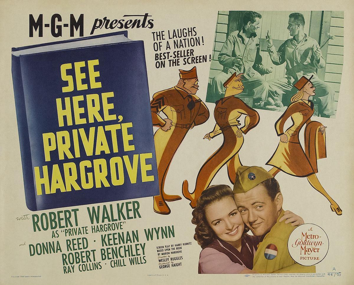 Постер фильма See Here, Private Hargrove