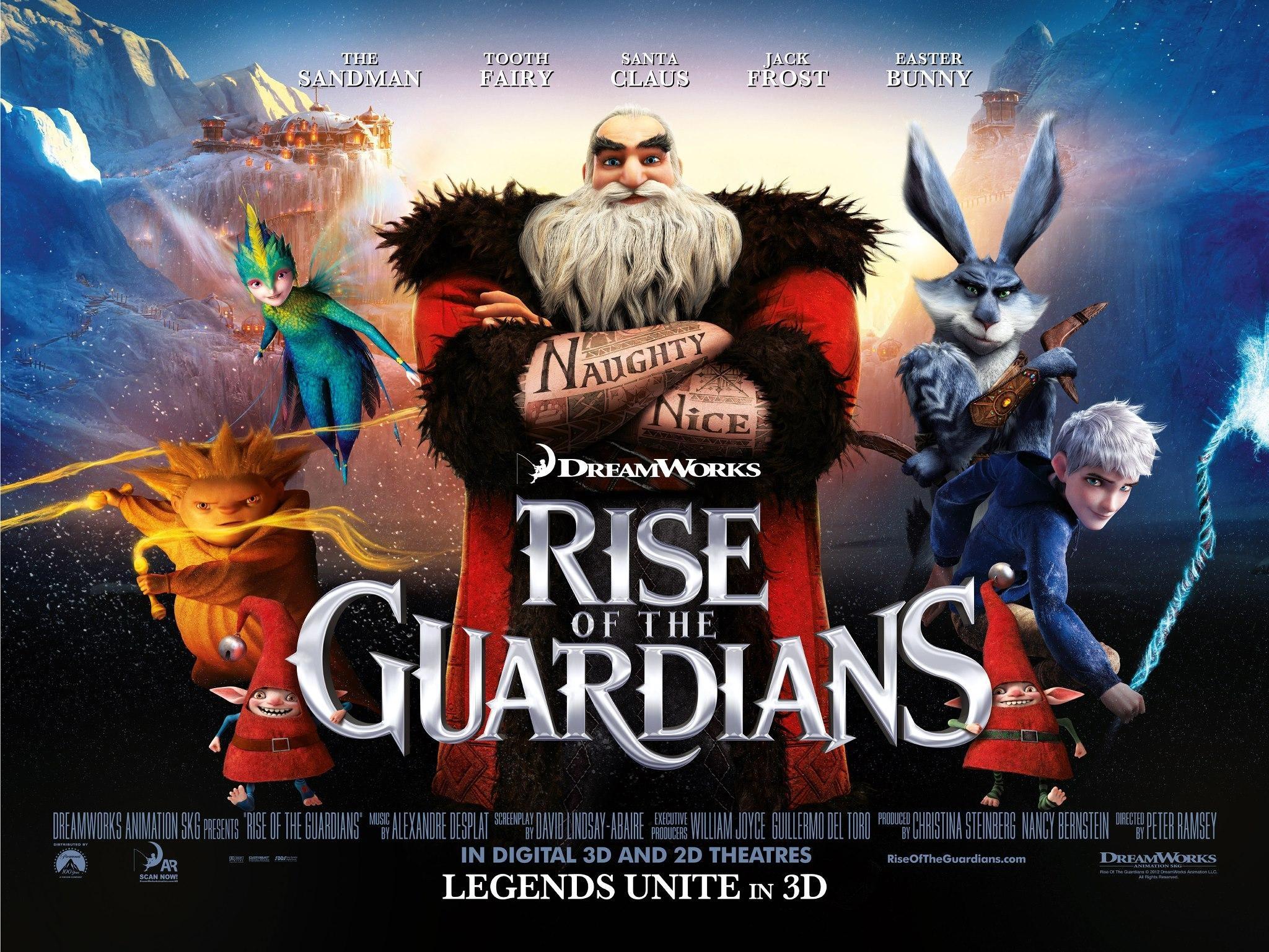 Постер фильма Хранители снов | Rise of the Guardians