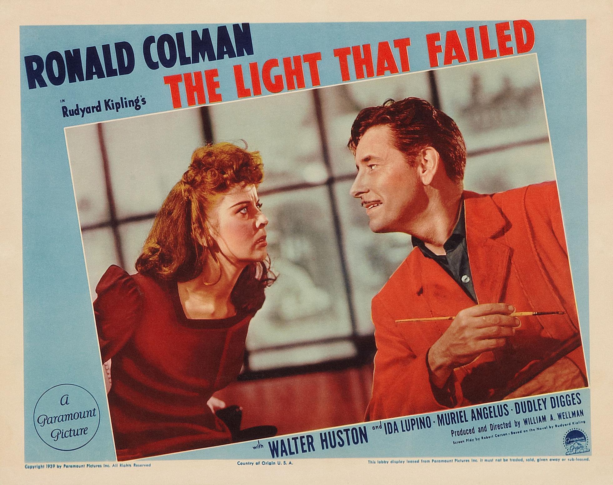 Постер фильма Light That Failed