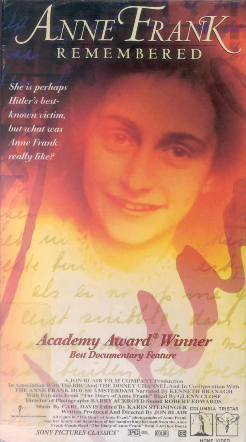 Постер фильма Анна Франк в воспоминаниях | Anne Frank Remembered