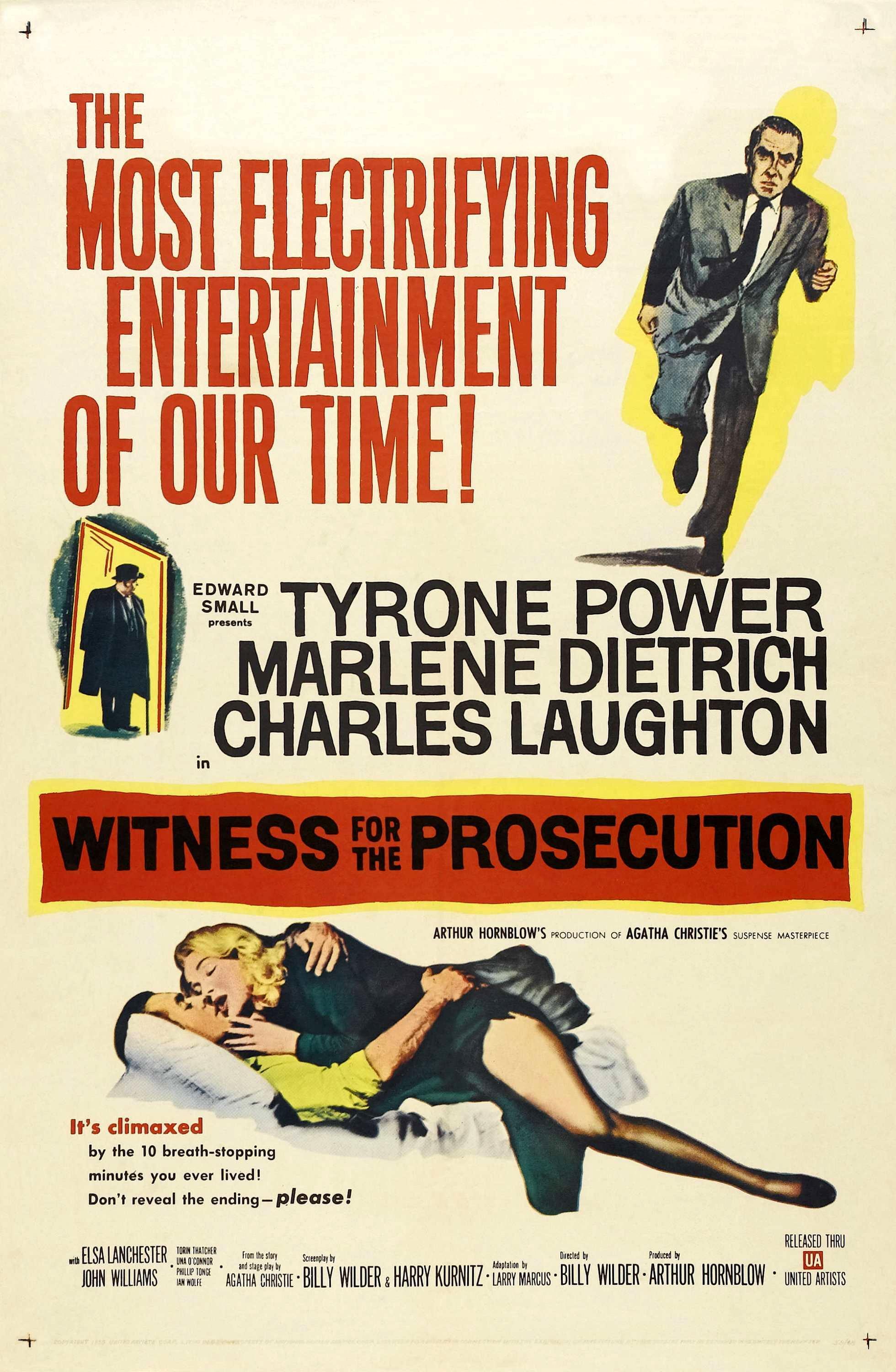 Постер фильма Свидетель обвинения | Witness for the Prosecution