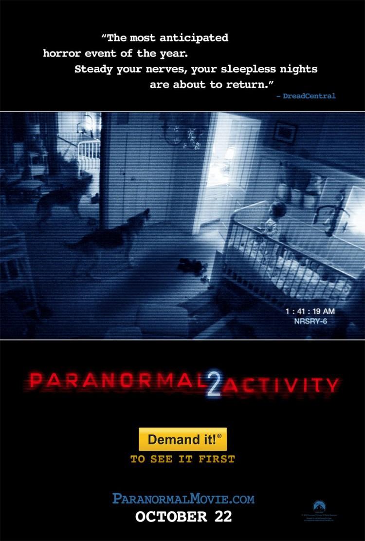 Постер фильма Паранормальное явление 2 | Paranormal Activity 2