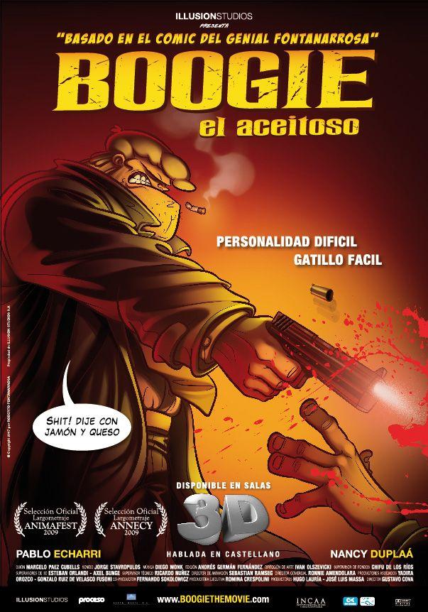 Постер фильма Бугай 3D | Boogie, el aceitoso