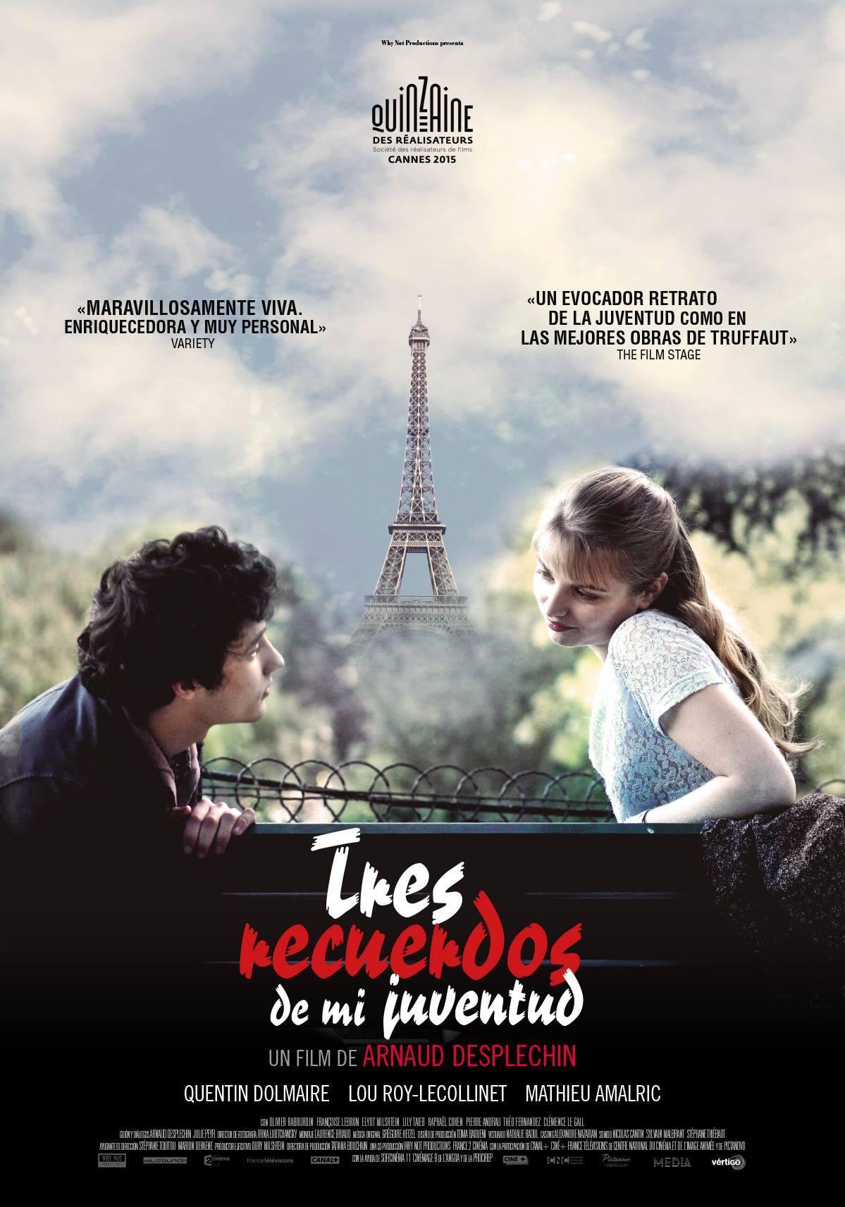 Постер фильма Три воспоминания моей юности | Trois souvenirs de ma jeunesse