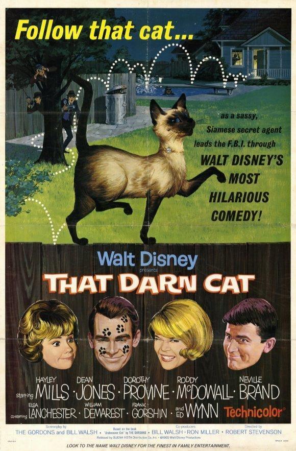 Постер фильма Эта дикая кошка | That Darn Cat!