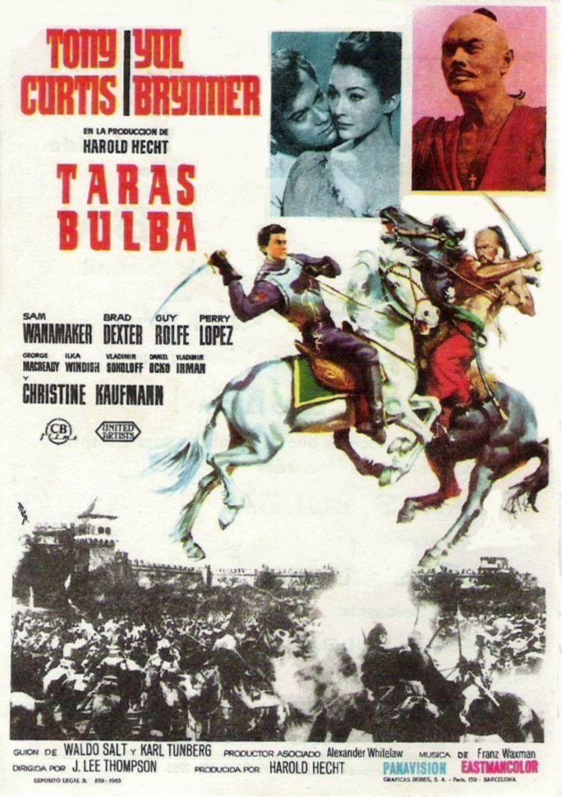 Тарас Бульба 1962 Постер