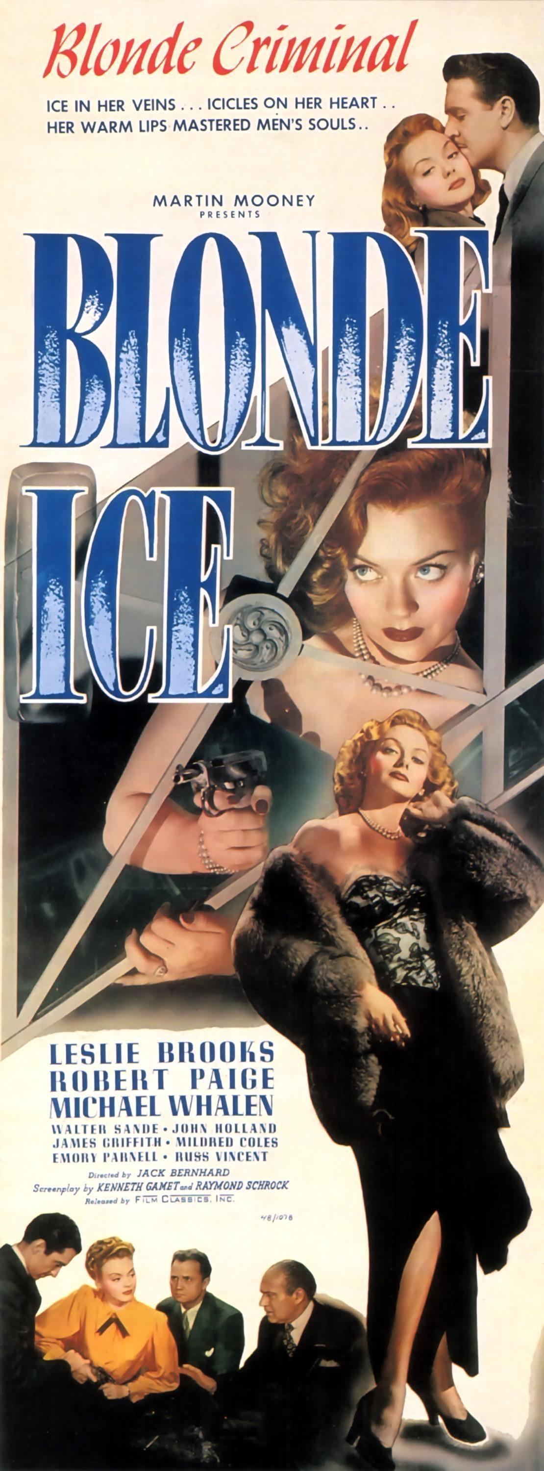 Постер фильма Blonde Ice