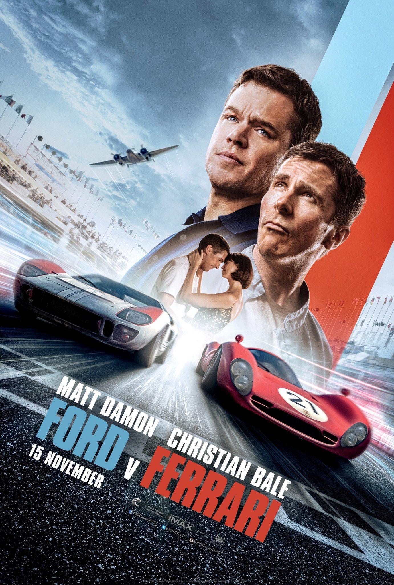 Постер фильма Ford против Ferrari | Ford v. Ferrari 
