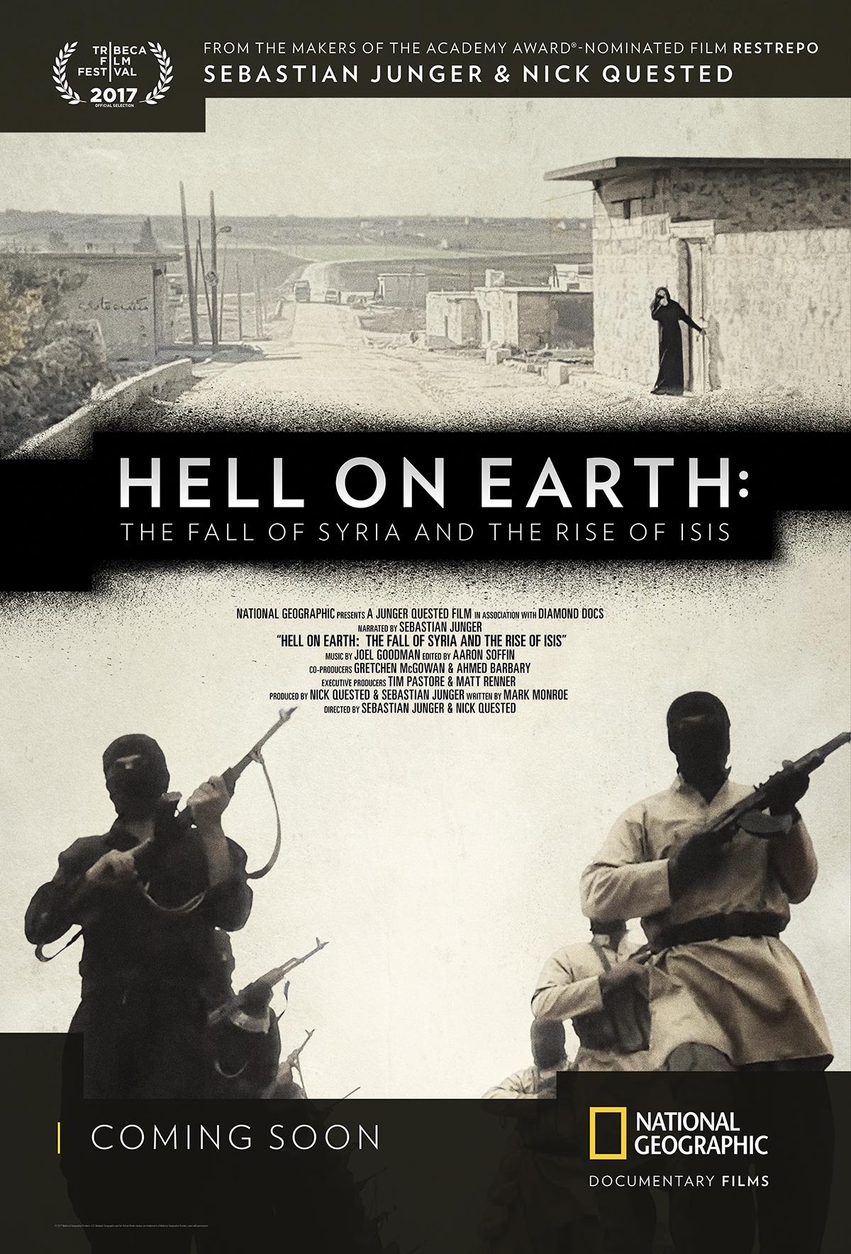 Постер фильма Hell on Earth: The Fall of Syria and the Rise of ISIS 