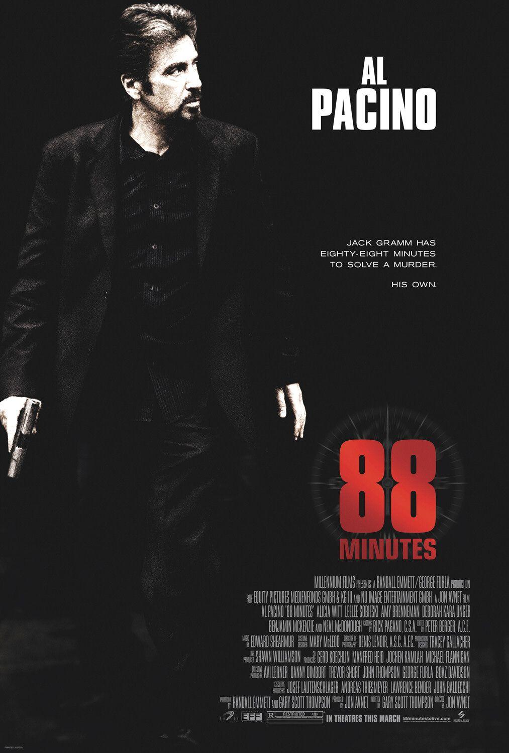 Постер фильма 88 минут | 88 Minutes
