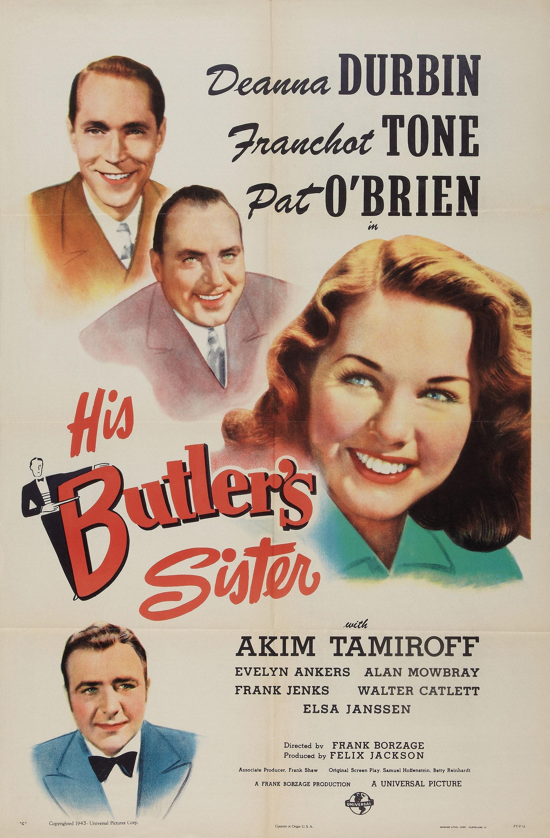 Постер фильма Сестра его дворецкого | His Butler's Sister