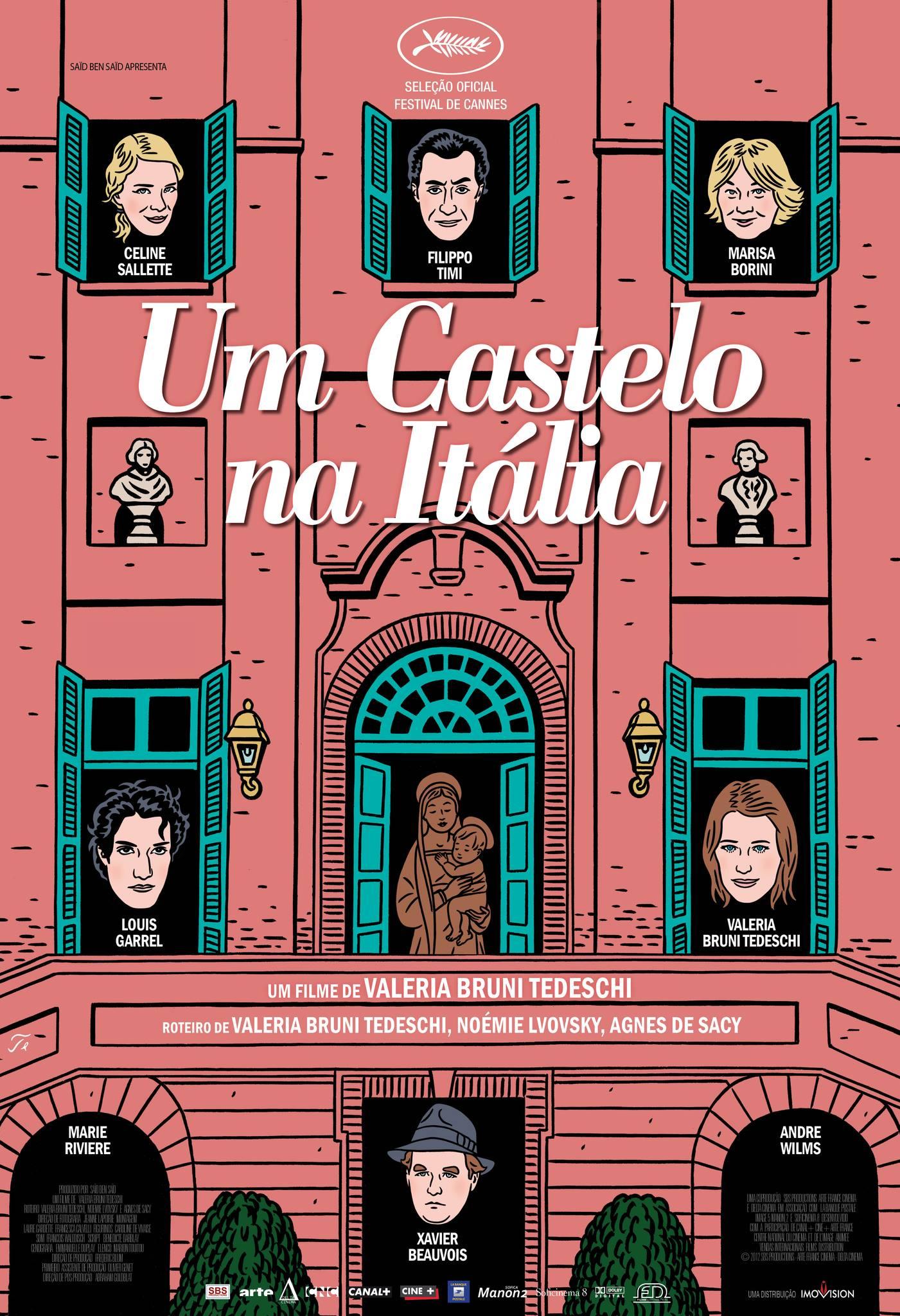 Постер фильма Замок в Италии | château en Italie