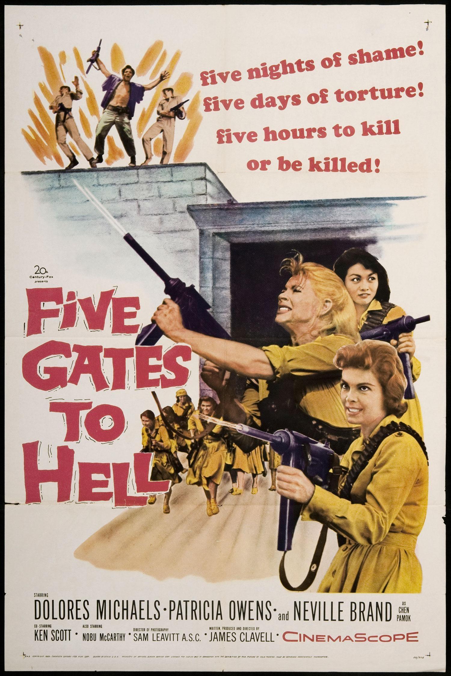 Постер фильма Five Gates to Hell