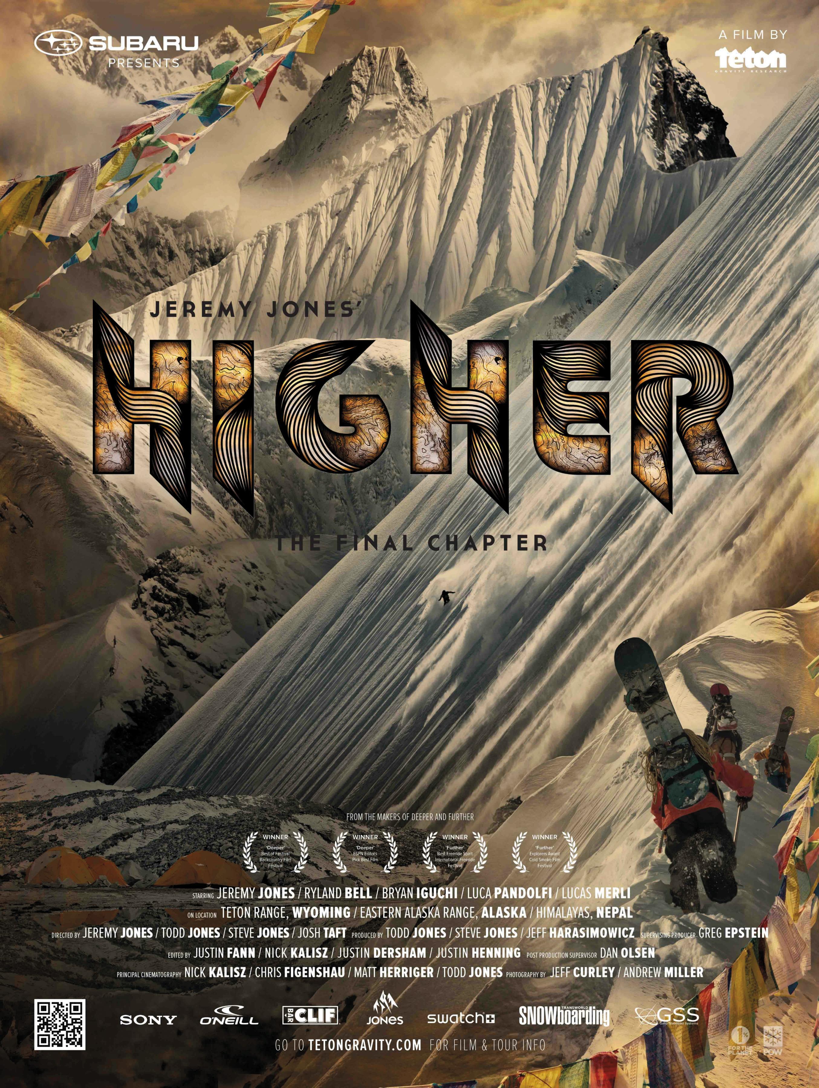 Постер фильма Jeremy Jones' Higher