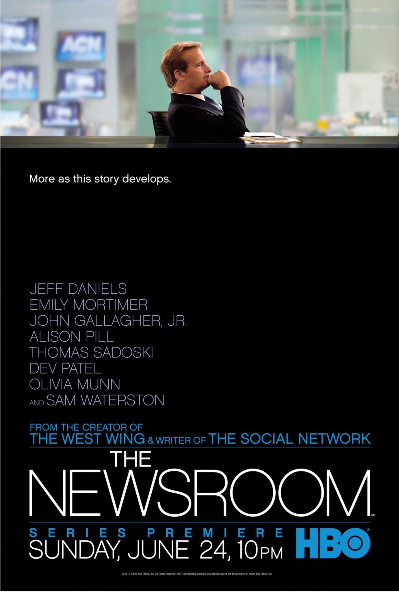 Постер фильма Служба новостей | Newsroom
