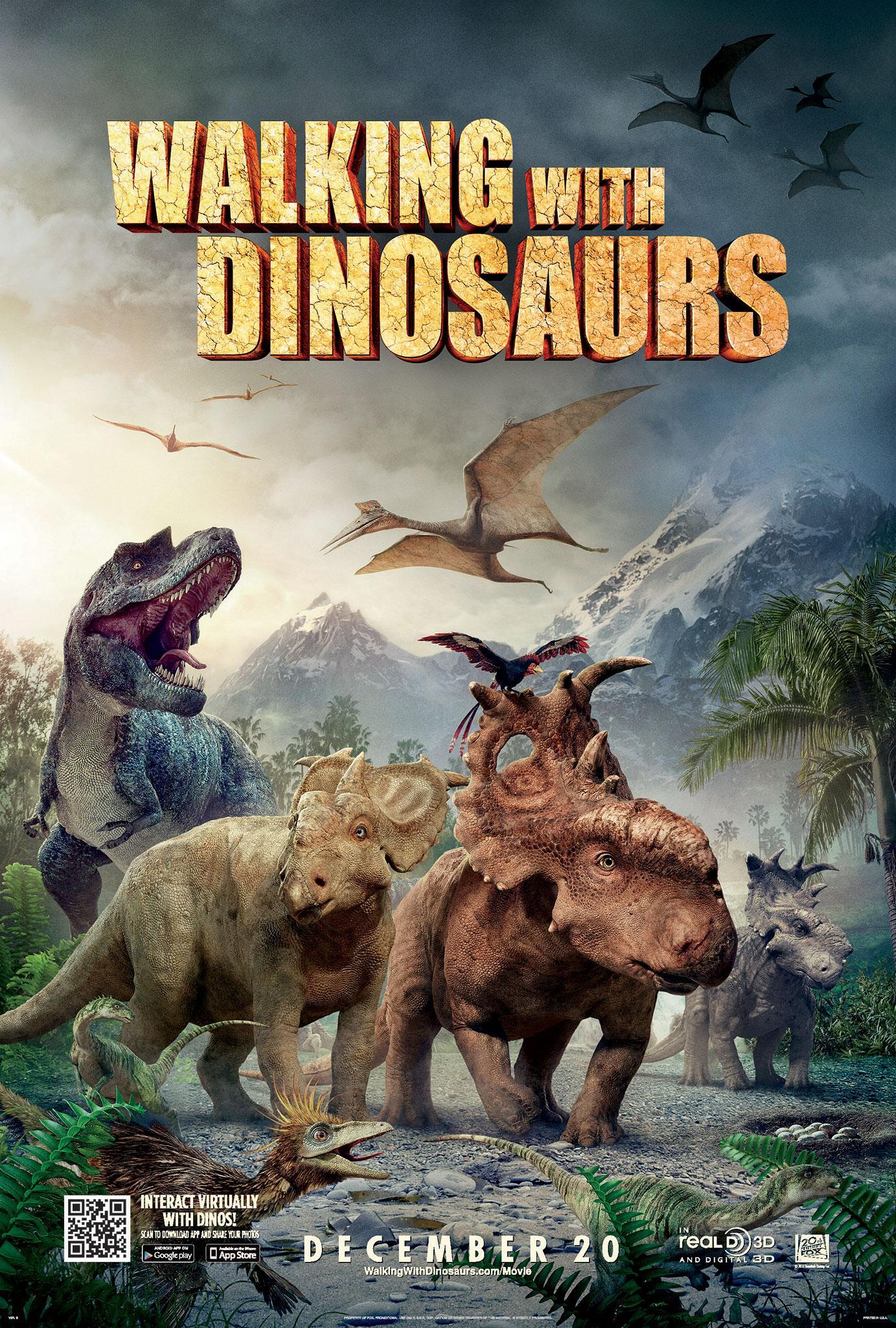 Постер фильма Прогулки с динозаврами 3D | Walking with Dinosaurs 3D