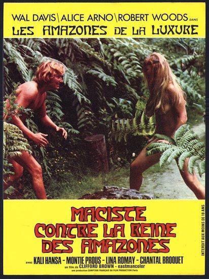Постер фильма Maciste contre la reine des Amazones