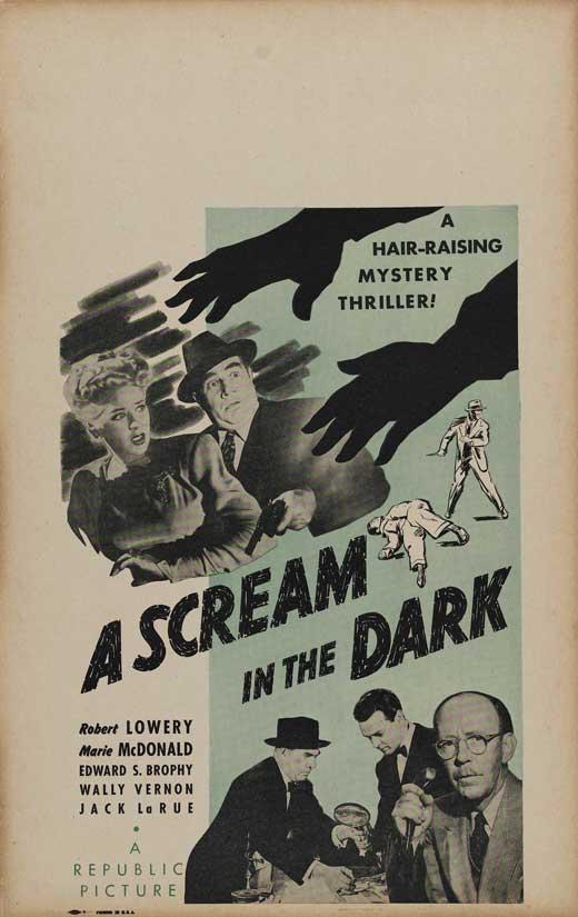 Постер фильма Scream in the Dark