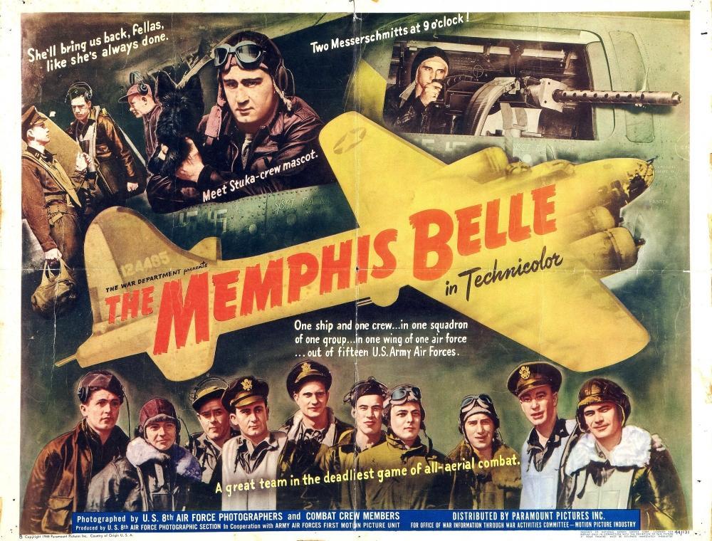 Постер фильма Мемфис Белль: история летающей крепости | Memphis Belle: A Story of a Flying Fortress