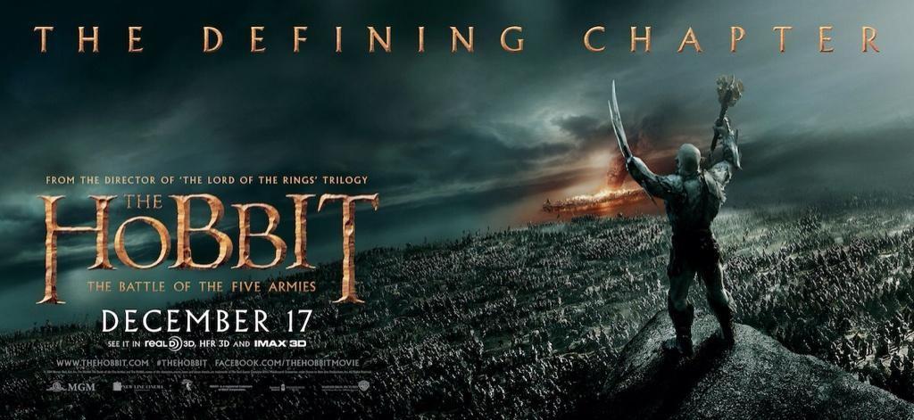 Постер фильма Хоббит: Битва пяти воинств | Hobbit: The Battle of the Five Armies