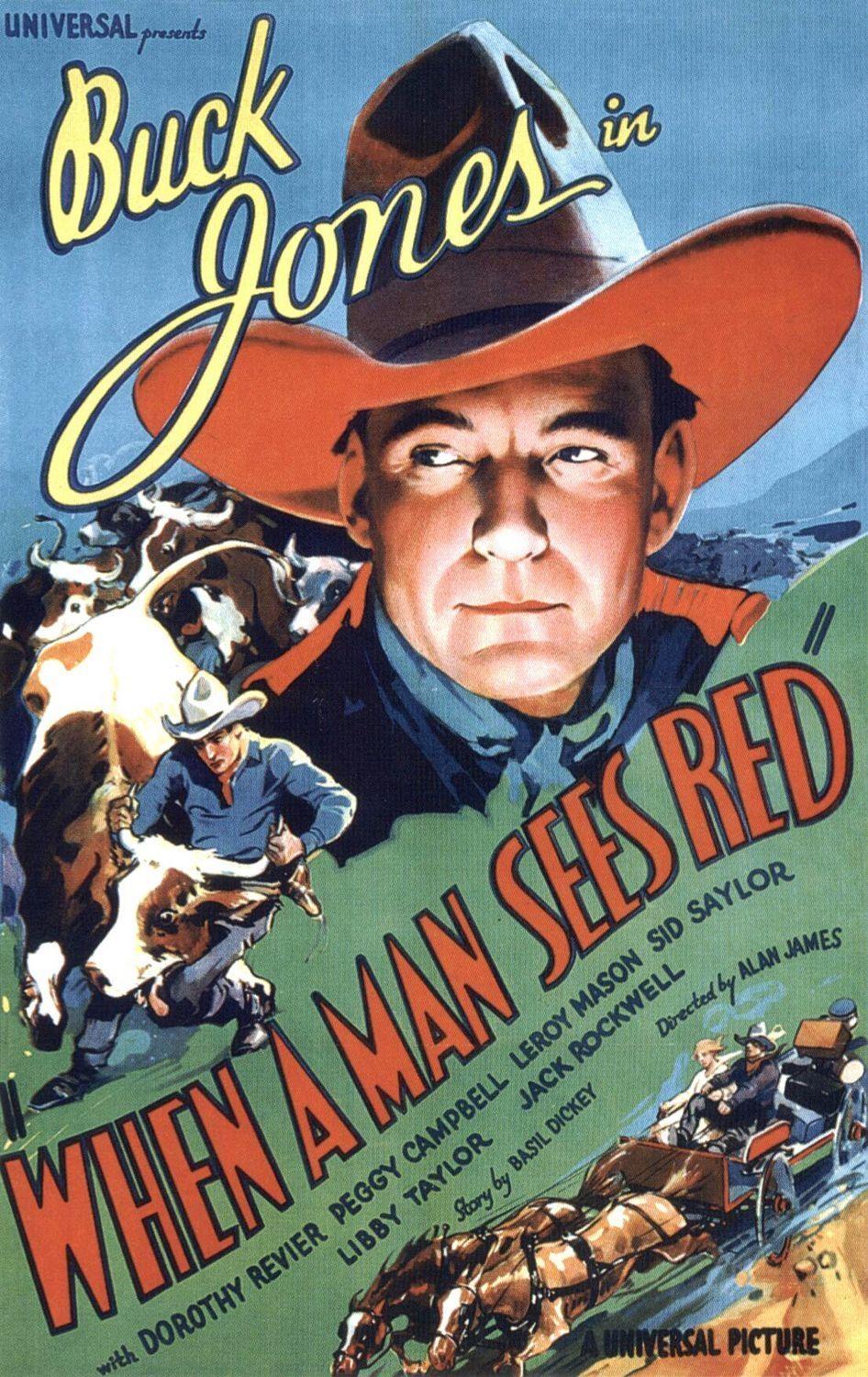 Постер фильма When a Man Sees Red