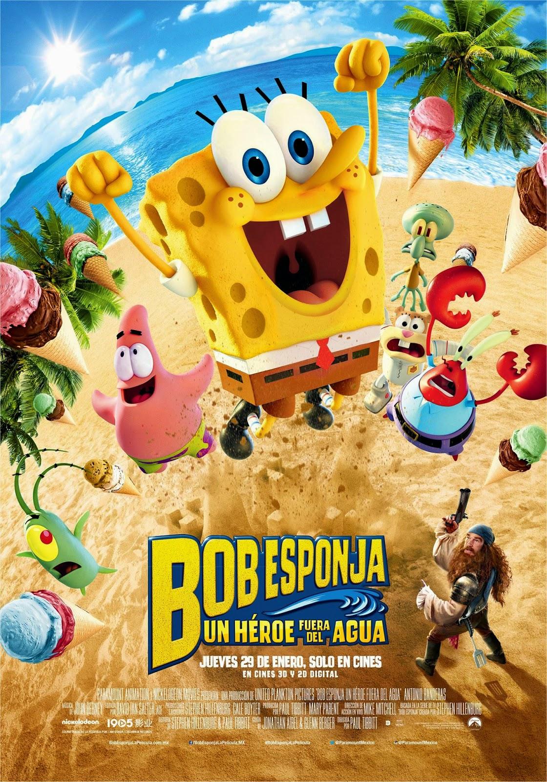 Постер фильма Губка Боб в 3D | SpongeBob Movie: Sponge Out of Water