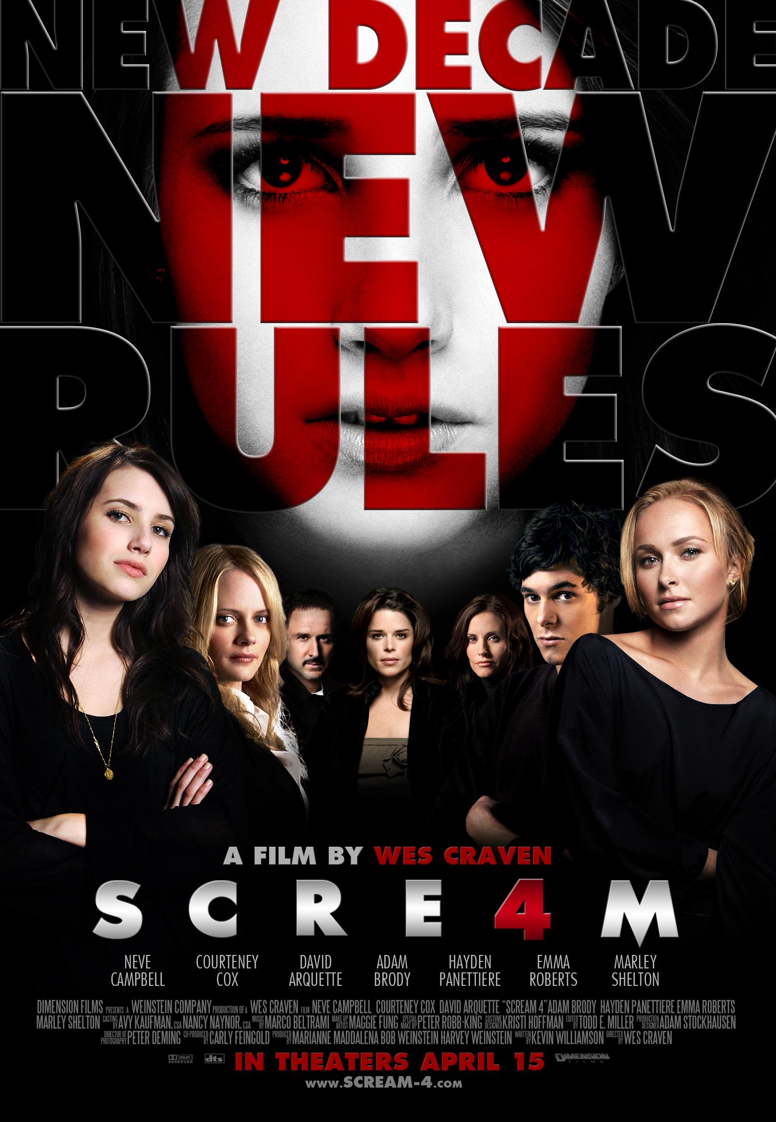 Постер фильма Крик 4 | Scream 4