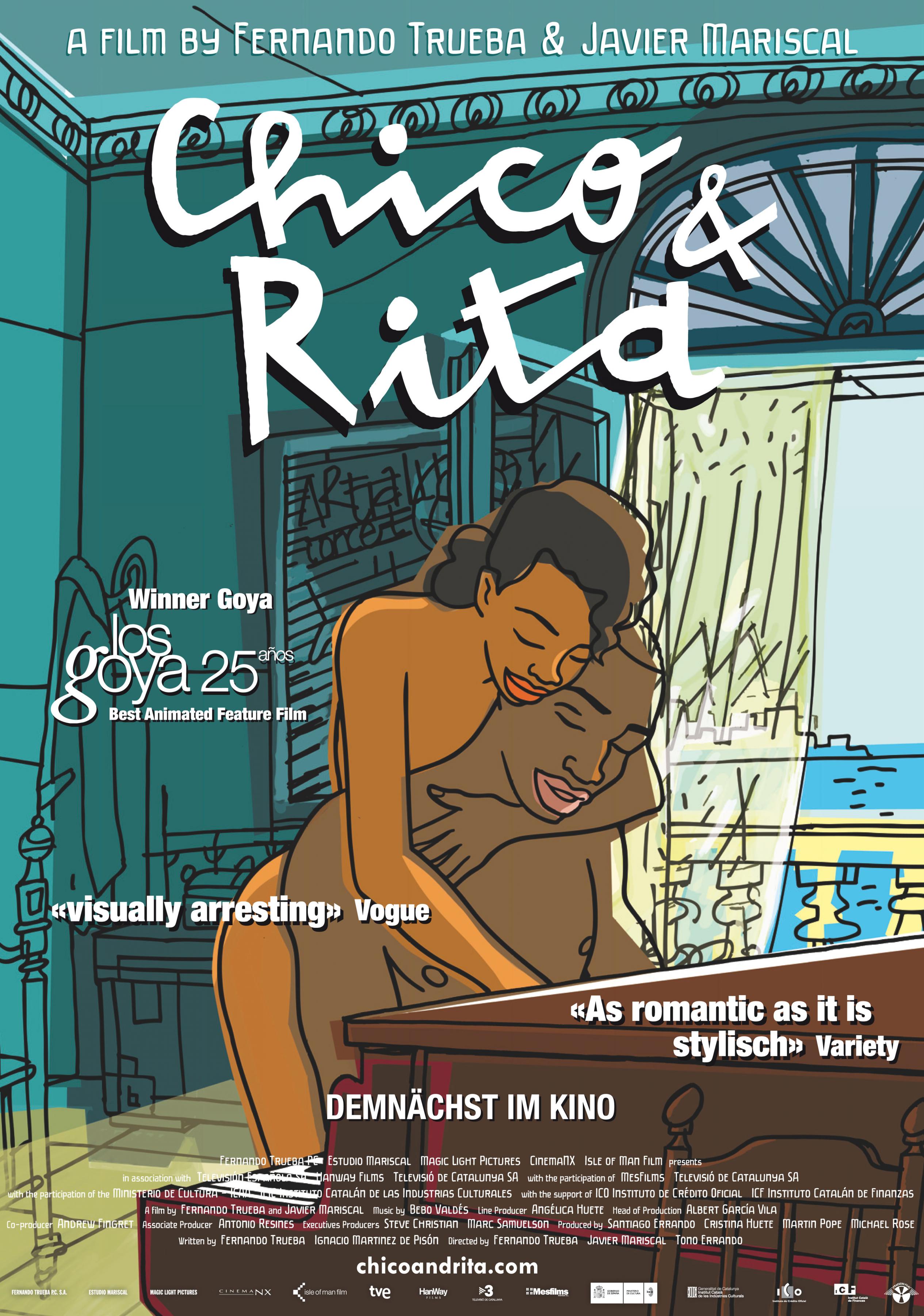 Постер фильма Чико и Рита | Chico & Rita